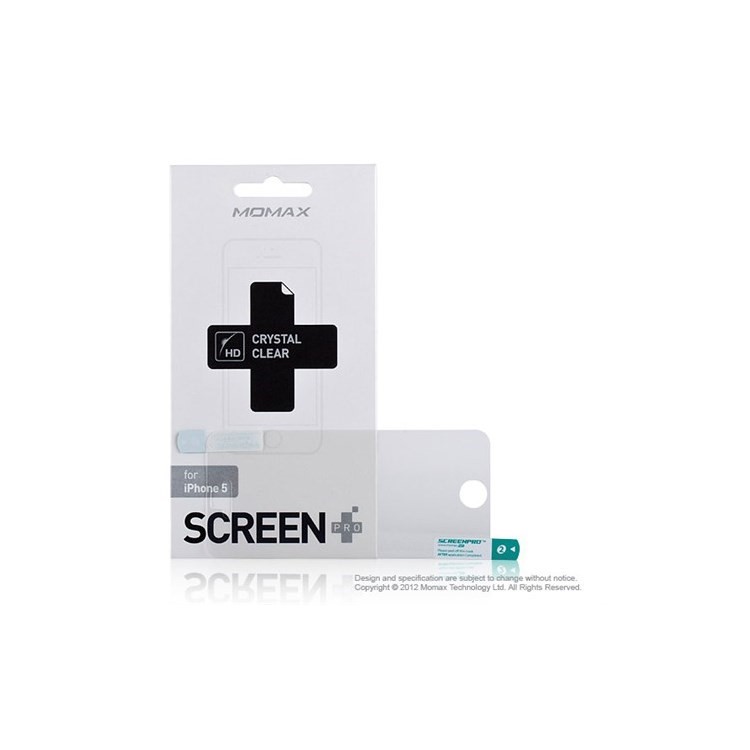 MOMAX HD Crystal Clear Screen Protector for iPhone 5 5C 5S-1
