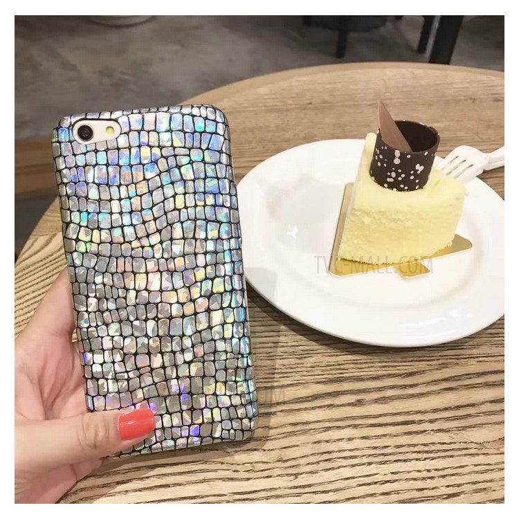 Fashion Laser Crocodile Texture Soft TPU Cell Phone Protective Back Shell for iPhone 6s / 6-2