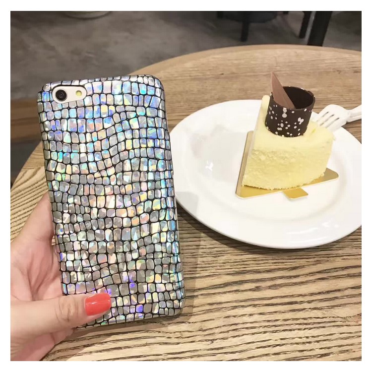 Eye-catching Laser Crocodile Texture Soft TPU Mobile Phone Case Accessory for iPhone 6s Plus / 6 Plus-2