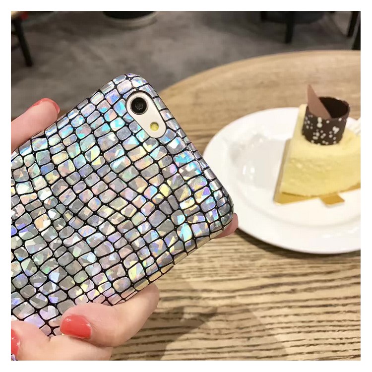 Eye-catching Laser Crocodile Texture Soft TPU Mobile Phone Case Accessory for iPhone 6s Plus / 6 Plus-4