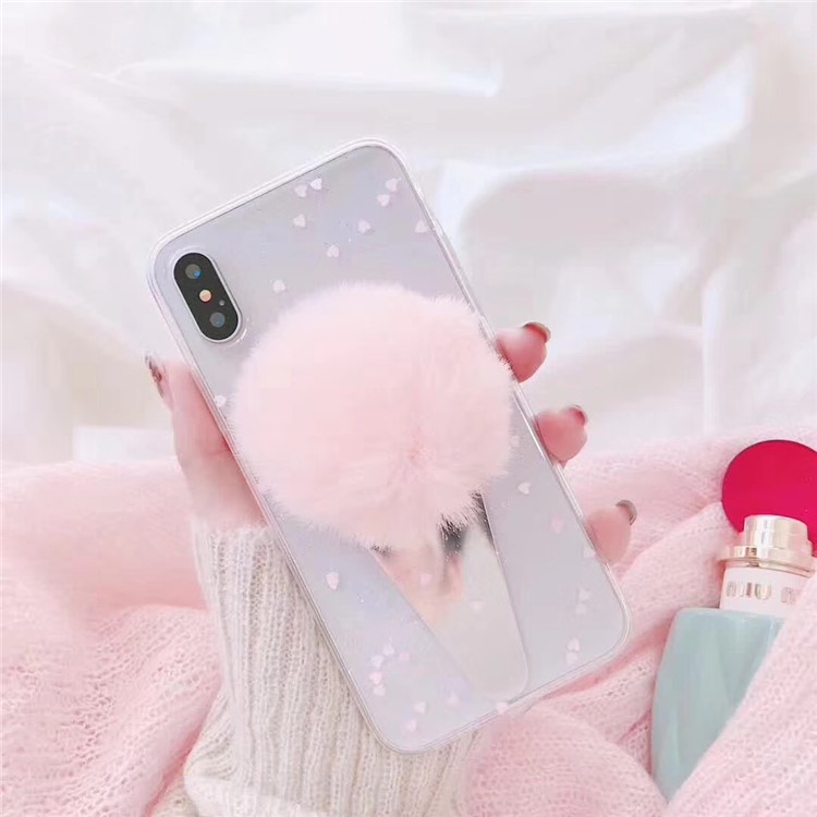 

3D Веноновое Мороженое Эпоксидный Блеск Порошок Мягкий Чехол TPU Для Iphone X / Десять 5.8 Дюймов - Розовый, iPhone Xs