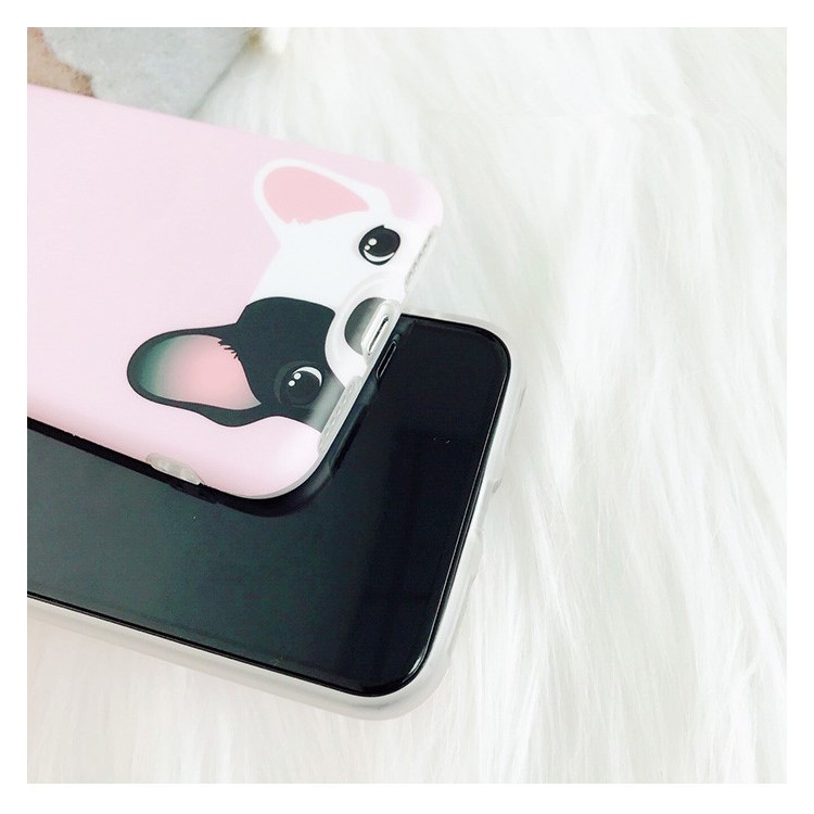 Lightweight IMD TPU Soft Casing for iPhone X - One Dog-2