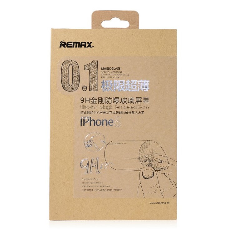 REMAX Ultra-thin 0.1mm Magic Tempered Glass Screen Protector Film for iPhone 6s Plus / 6 Plus-6