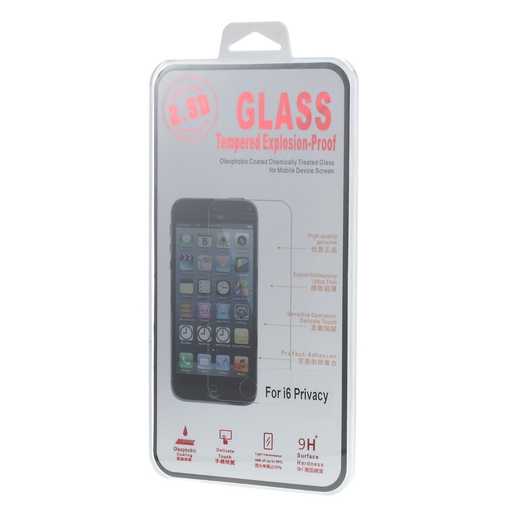 Tempered Glass Explosion-proof Anti-spy Film for iPhone 6 4.7 Inch / 6s-7