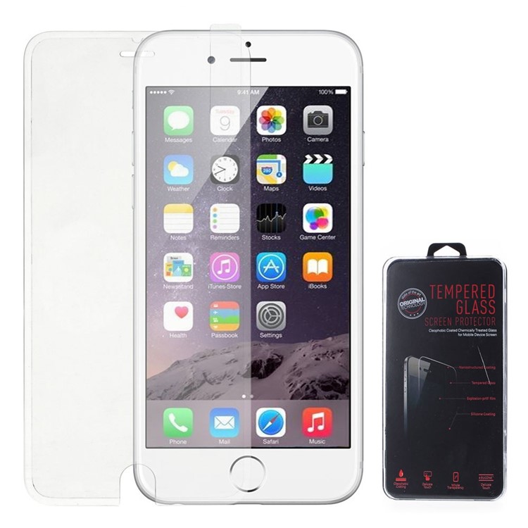 NEW Dual-layer Complete Covering 9H Anti-shatter Tempered Glass Screen Flim for iPhone 6s Plus / 6 Plus 5.5 inch-1