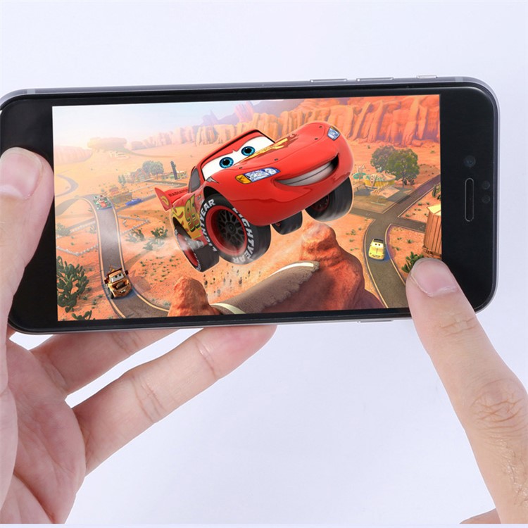 REMAX Tempered Glass Screen Protector 9H for iPhone 6 6s Complete Covering Arc Edge - Black-5