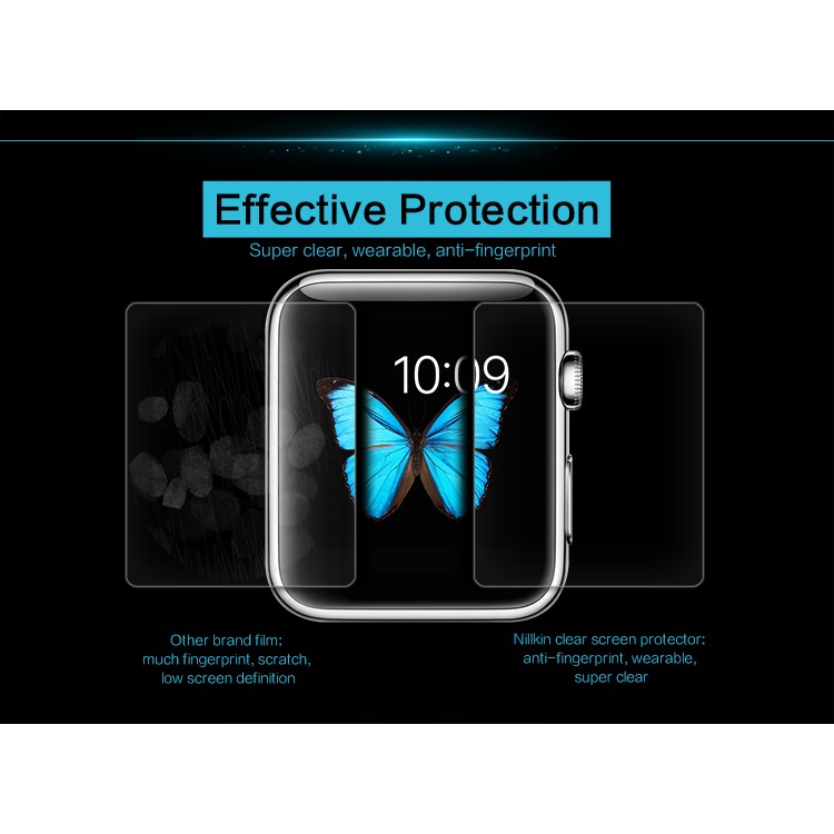 NILLKIN Ultra Clear Screen Film for Apple Watch (42mm) Anti-fingerprint-4