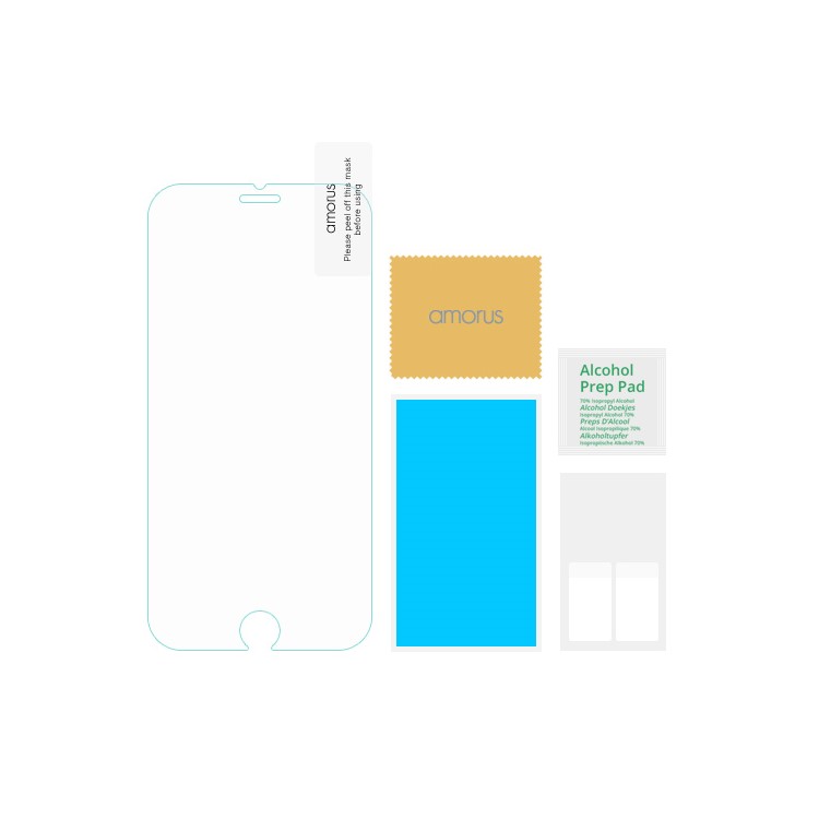 AMORUS HD Tempered Glass Screen Protector for iPhone 6s Plus / 6 Plus-5