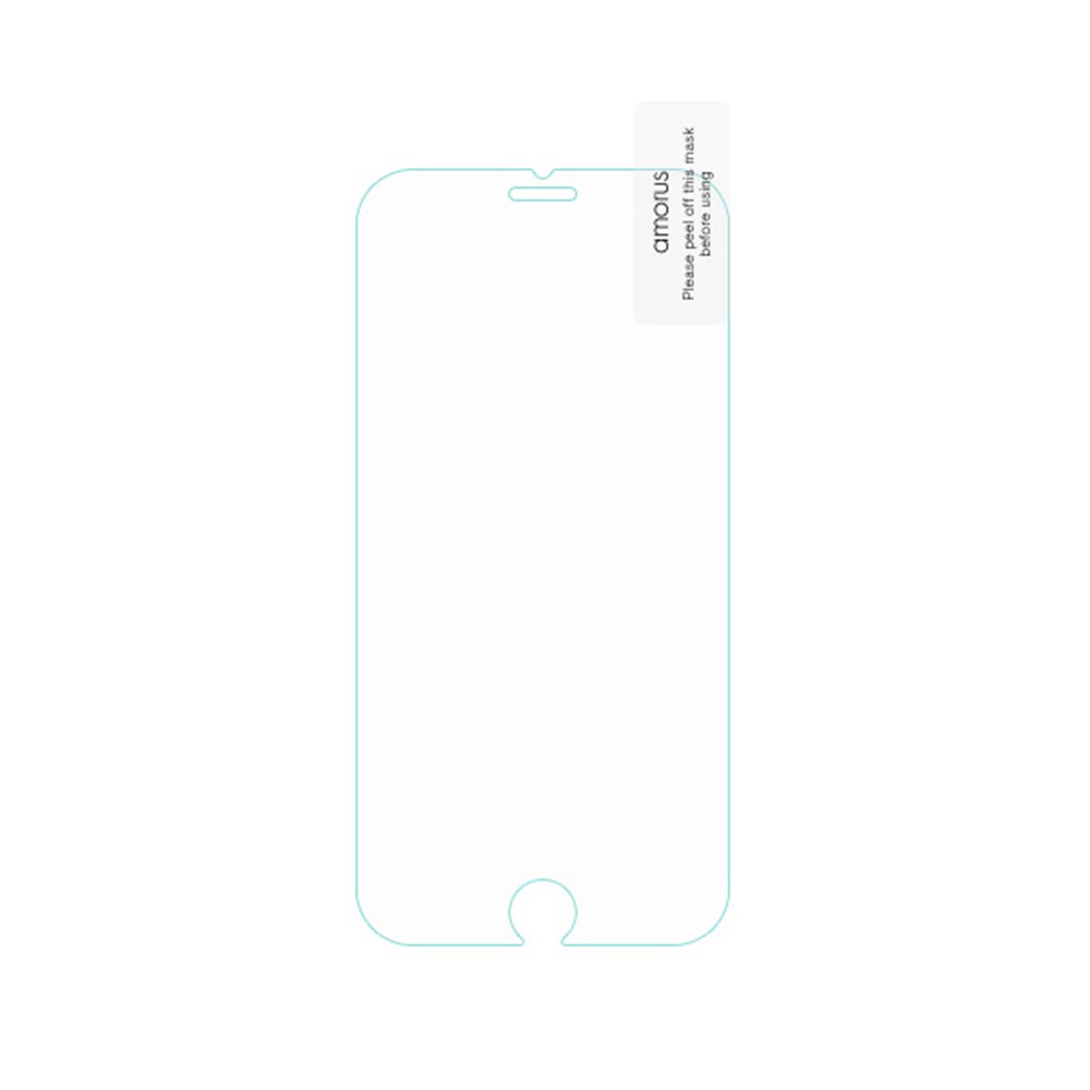 Protector De Pantalla De Cristal Templado A Prueba De Golpes De Amorus Anti-huella Para IPhone 6 9h Anti-explosión De Borde De Arco-6