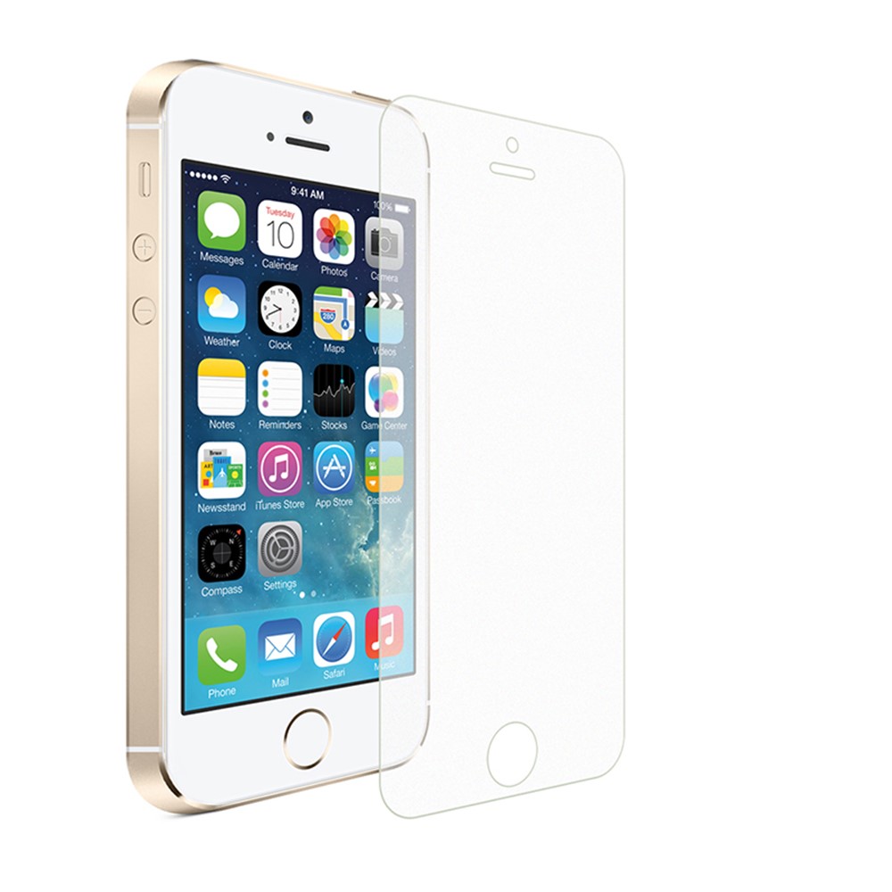 0.3mm 2.5D Matte Tempered Glass Screen Protector for iPhone SE 5s 5 5c-3
