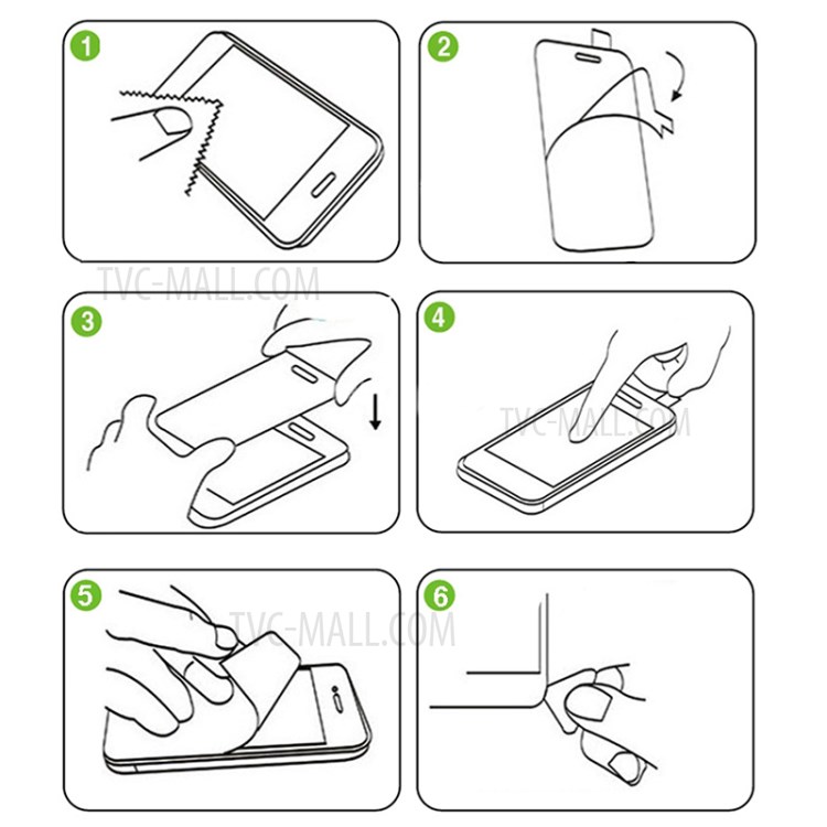 0.3mm 2.5D Matte Tempered Glass Screen Protector for iPhone 6s Plus / 6 Plus-6