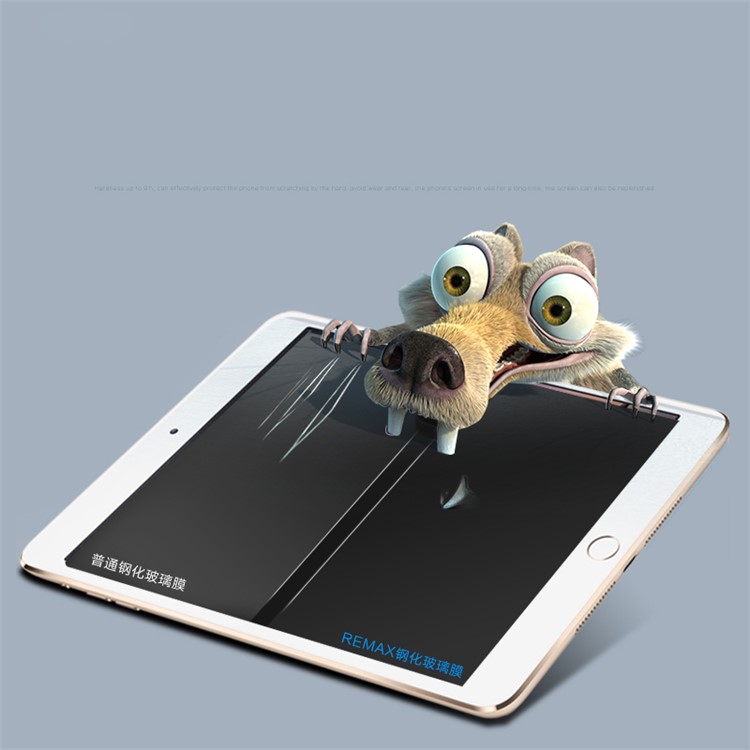 REMAX 9H Anti-blue-ray Tempered Glass Screen Protector for iPad Mini 1 2 3 (3D Arc Edges)-2