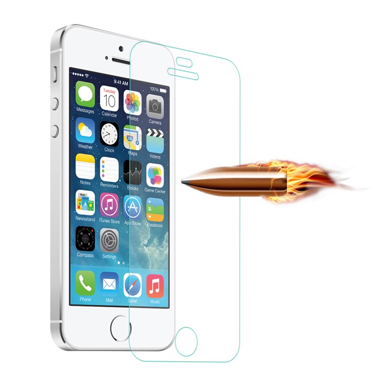 Ultra-thin Soft Nano Explosion-proof Screen Protector Film for iPhone SE 5s 5-3