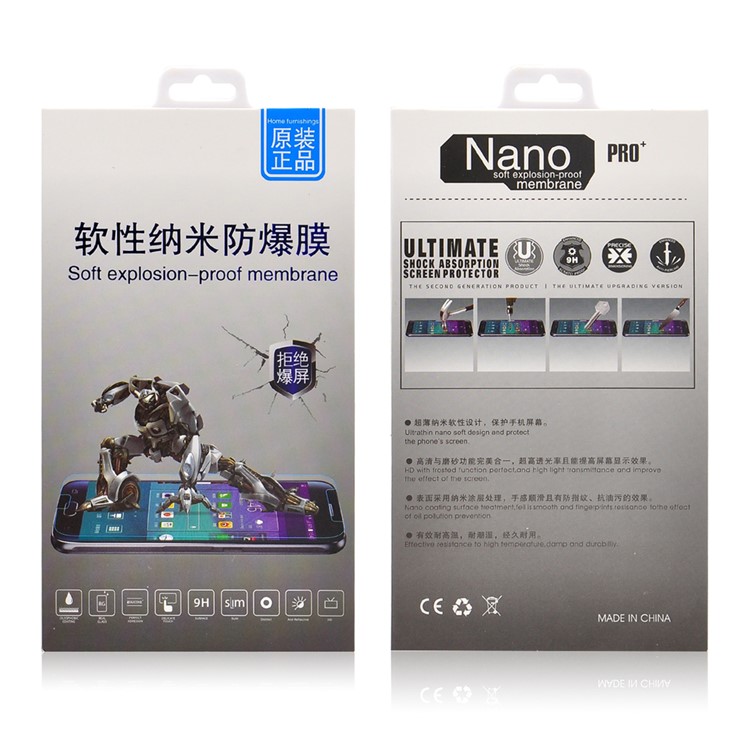 Ultra-thin Soft Nano Explosion-proof Screen Protector Film for iPhone SE 5s 5-9
