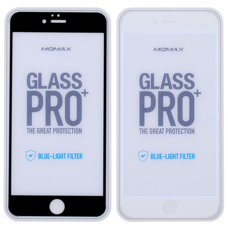 MOMAX Glass Pro+ for iPhone 6s Plus / 6 Plus Anti-blue-ray Tempered Glass Screen Protector 0.2mm - Black-7