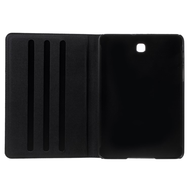 DOORMOON Genuine Leather Flip Case for Samsung Galaxy Tab S2 8.0 T715 T710 - Black-4