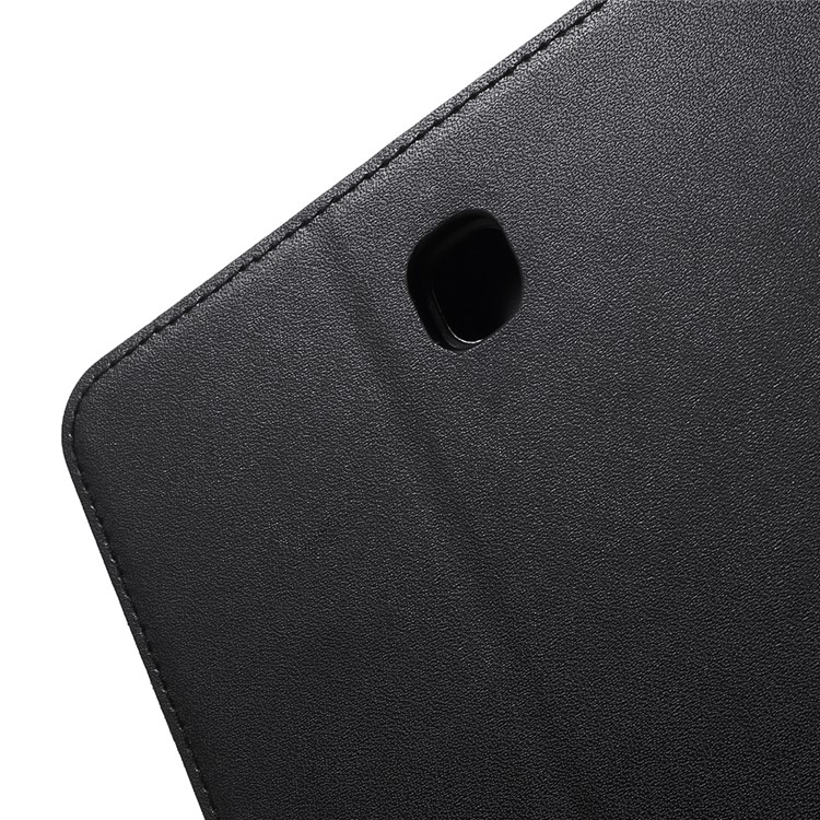 DOORMOON Genuine Leather Flip Case for Samsung Galaxy Tab S2 8.0 T715 T710 - Black-6