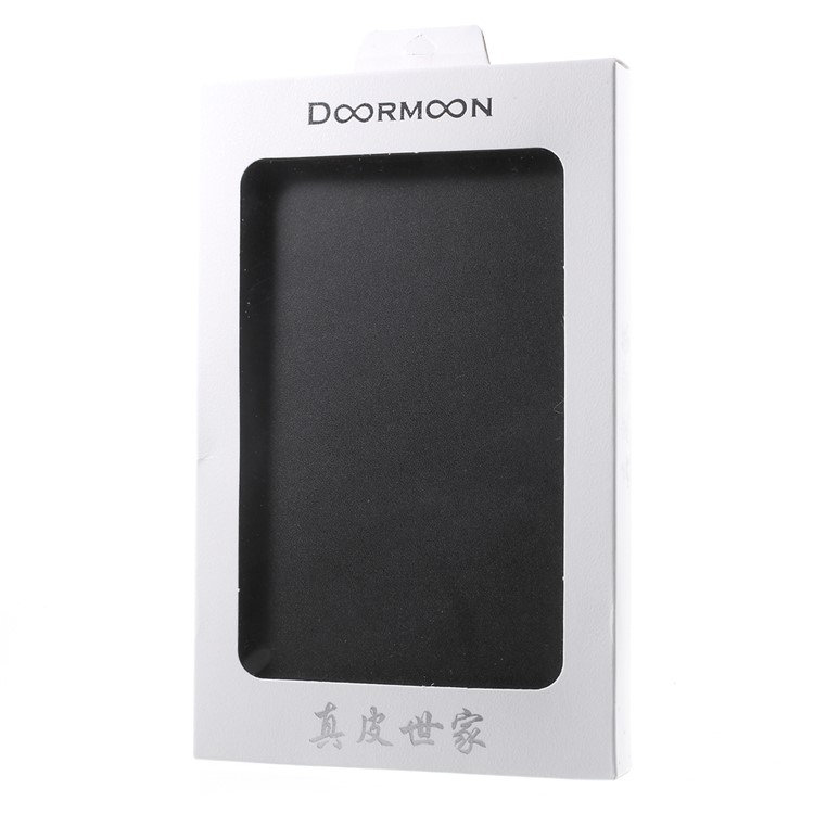 DOORMOON Genuine Leather Flip Case for Samsung Galaxy Tab S2 8.0 T715 T710 - Black-9