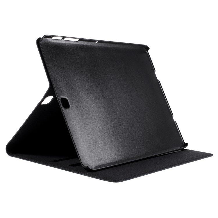 DOORMOON Genuine Leather Cover Case for Samsung Galaxy Tab S2 9.7 T810 T815 - Black-4