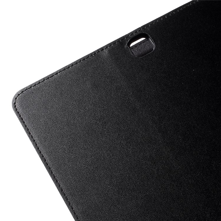 DOORMOON Genuine Leather Cover Case for Samsung Galaxy Tab S2 9.7 T810 T815 - Black-7