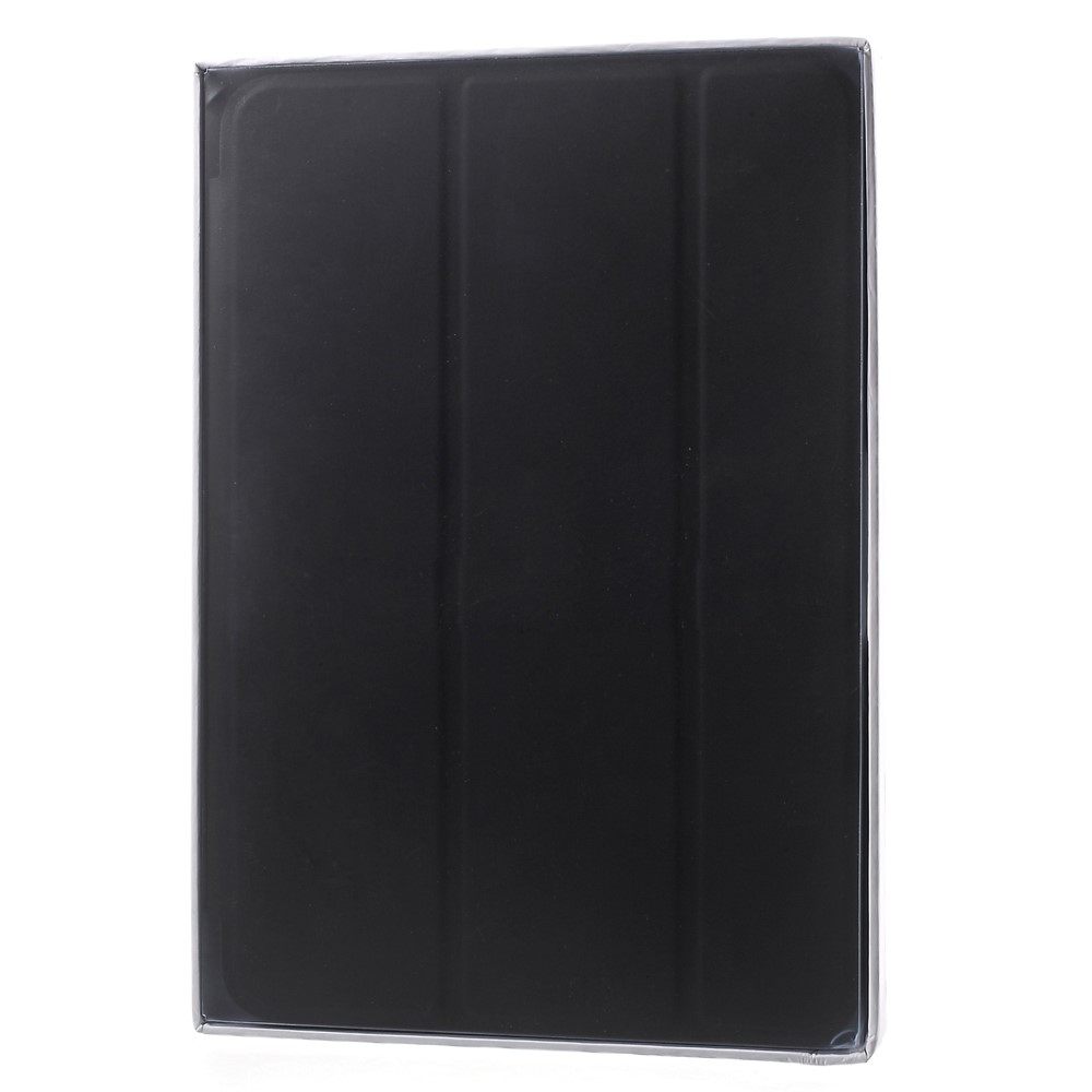 Funda Inteligente De Cuero Tríptico Delgado Para IPad Mini 4 Con Soporte - Negro