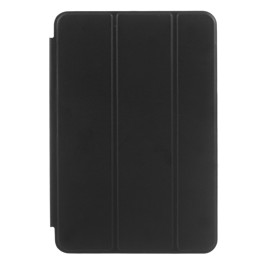 Funda Inteligente De Cuero Tríptico Delgado Para IPad Mini 4 Con Soporte - Negro