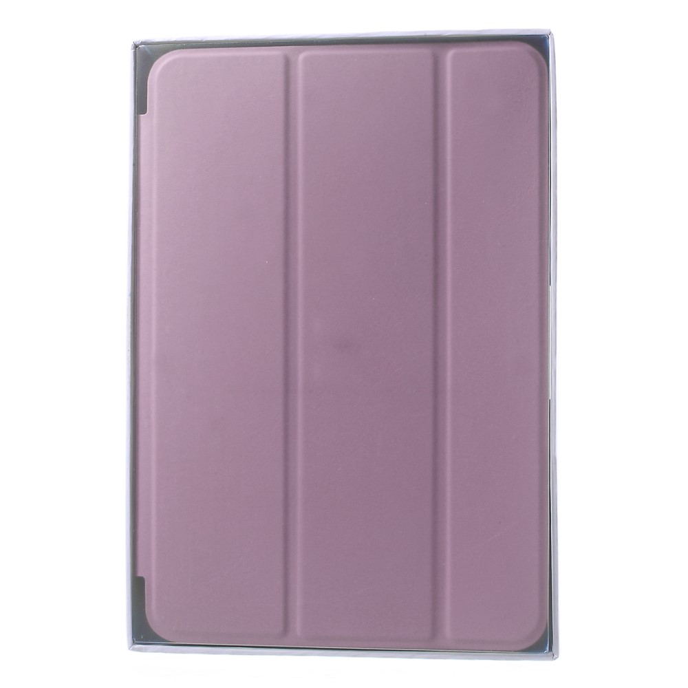 Cubierta De Tableta De Cuero Inteligente De Soporte Triple Para IPad Mini 4 - Rosa