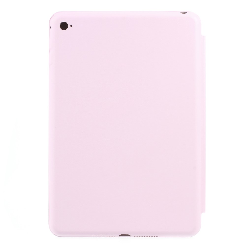 Copertura Tablet In Pelle Intelligente A Stand Tri-fold Per IPad Mini 4 - Rosa