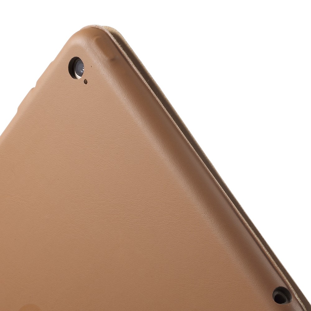 Copertina in Pelle Intelligente Slim Per Ipad Mini 4 Con Supporto a Tre Volte - Marrone