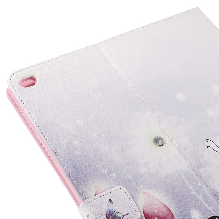 Flip Diamonds Leather Smart Cover Shell for iPad Pro 12.9 inch - Vivid Butterflies-8