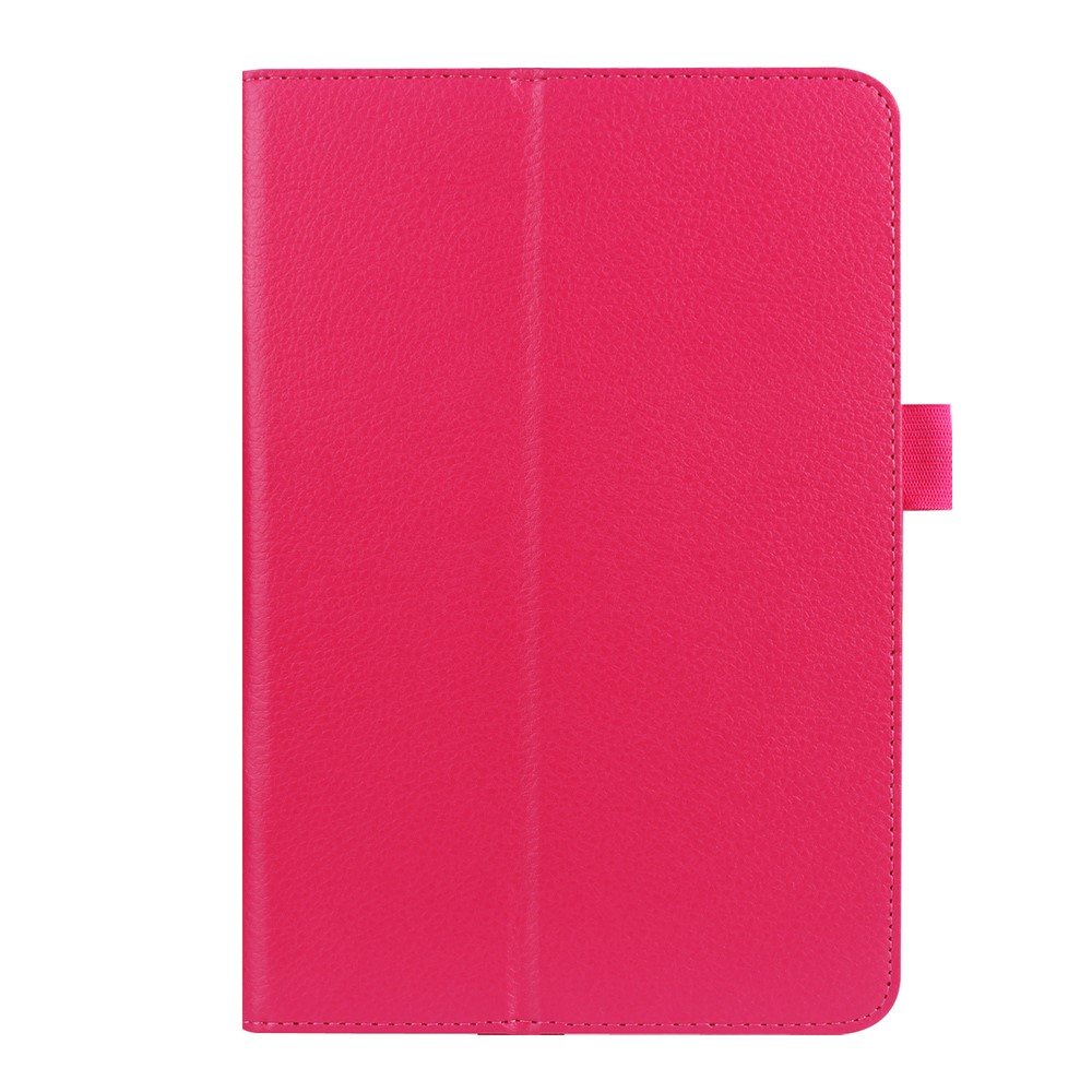 Litchi Texture Smart PU Leather Stand Cover for iPad Mini 4 - Rose-1