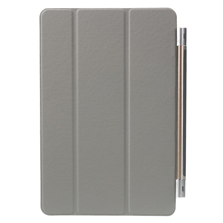 Single Tri-fold Stand Smart Protective Leather Cover for iPad mini 4 - Champagne-2