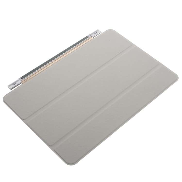 Single Tri-fold Stand Smart Protective Leather Cover for iPad mini 4 - Champagne-4