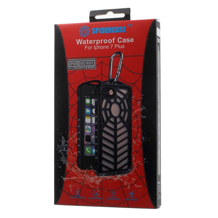SPIDERCASE IP68 Waterproof Snow/Shock/Dirt Proof Cover for iPhone 7 Plus - White-11