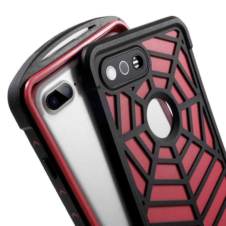 SPIDERCASE Waterproof Shockproof Dirtproof Snowproof Case for iPhone 7 Plus - Rose-10