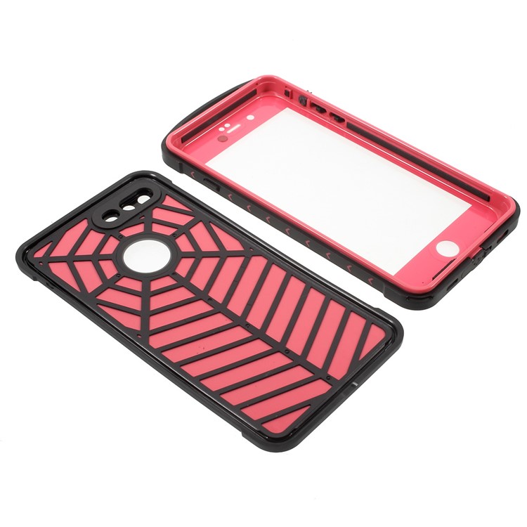 SPIDERCASE Waterproof Shockproof Dirtproof Snowproof Case for iPhone 7 Plus - Rose-6