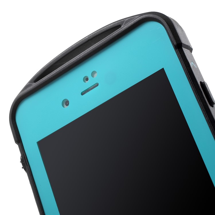 SPIDERCASE Waterproof Full Sealed PC+TPU Case for iPhone 7 Plus - Baby Blue-10