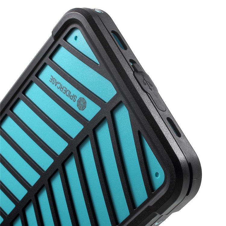 SPIDERCASE Waterproof Full Sealed PC+TPU Case for iPhone 7 Plus - Baby Blue-9