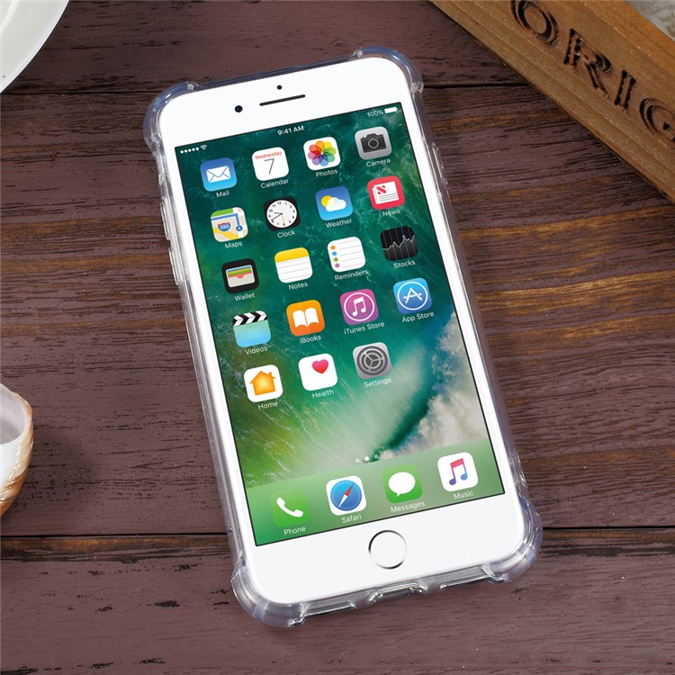 Epoxy Scratch-proof PC + Bayer 3695 TPU Hybrid Phone Case for iPhone 7 4.7 inch - Mandala-2