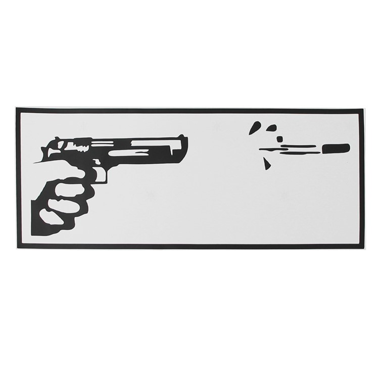 HAT PRINCE Creative Decal Sticker for MacBook 13.3" 15.4" (Large Size) - Gunshot-2