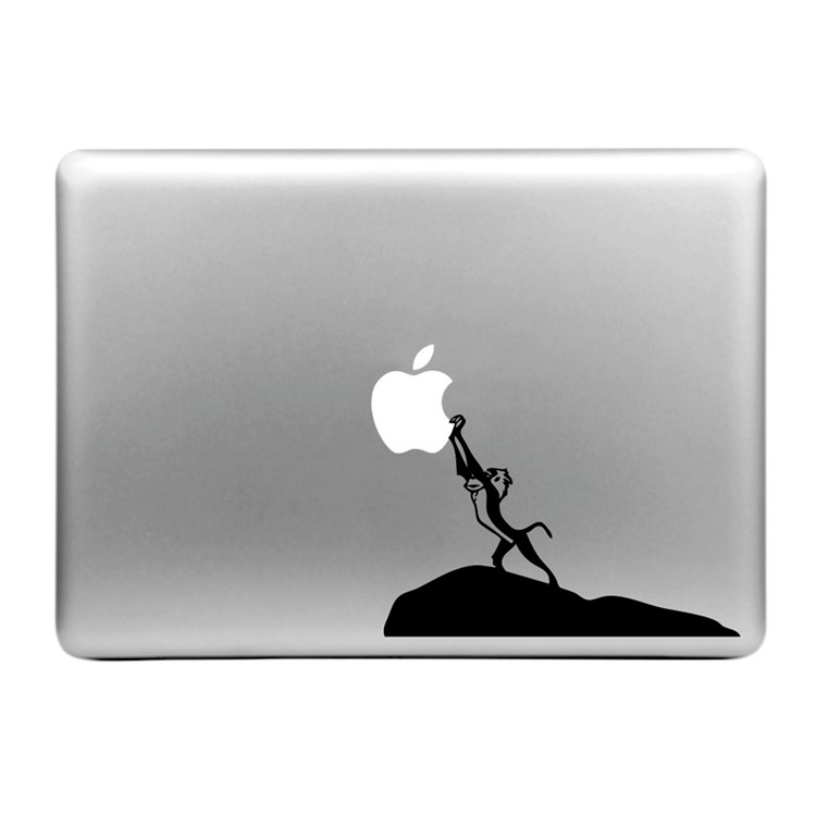 HAT PRINCE Creative Decal Sticker for MacBook 13.3" 15.4" (Medium Size) - Monkey-1