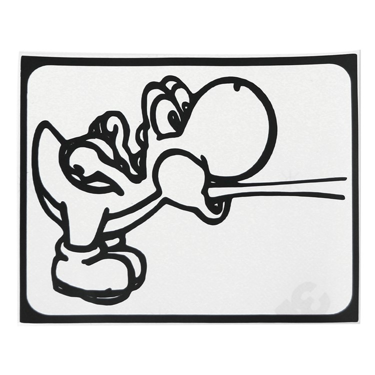HAT PRINCE Creative Decal Sticker for MacBook 13.3" 15.4" (Medium Size) - Yoshi Tongue-2