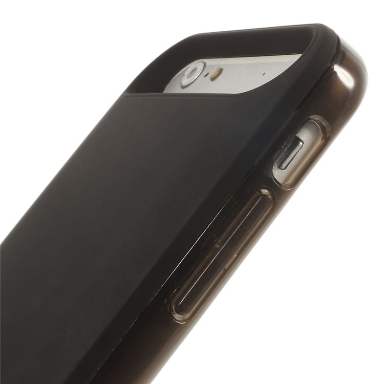 IFANS MFI Certified for iPhone 6 6s External Battery Case 3100mAh w/ Extra Bumper - Black / Grey-5