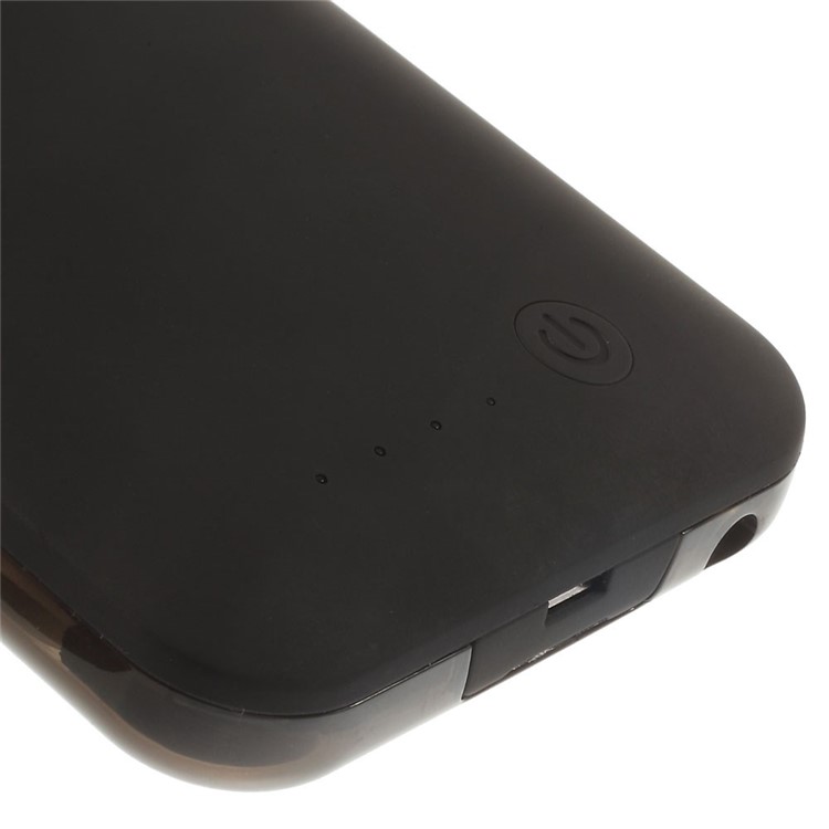 IFANS MFI Certified for iPhone 6 6s External Battery Case 3100mAh w/ Extra Bumper - Black / Grey-6
