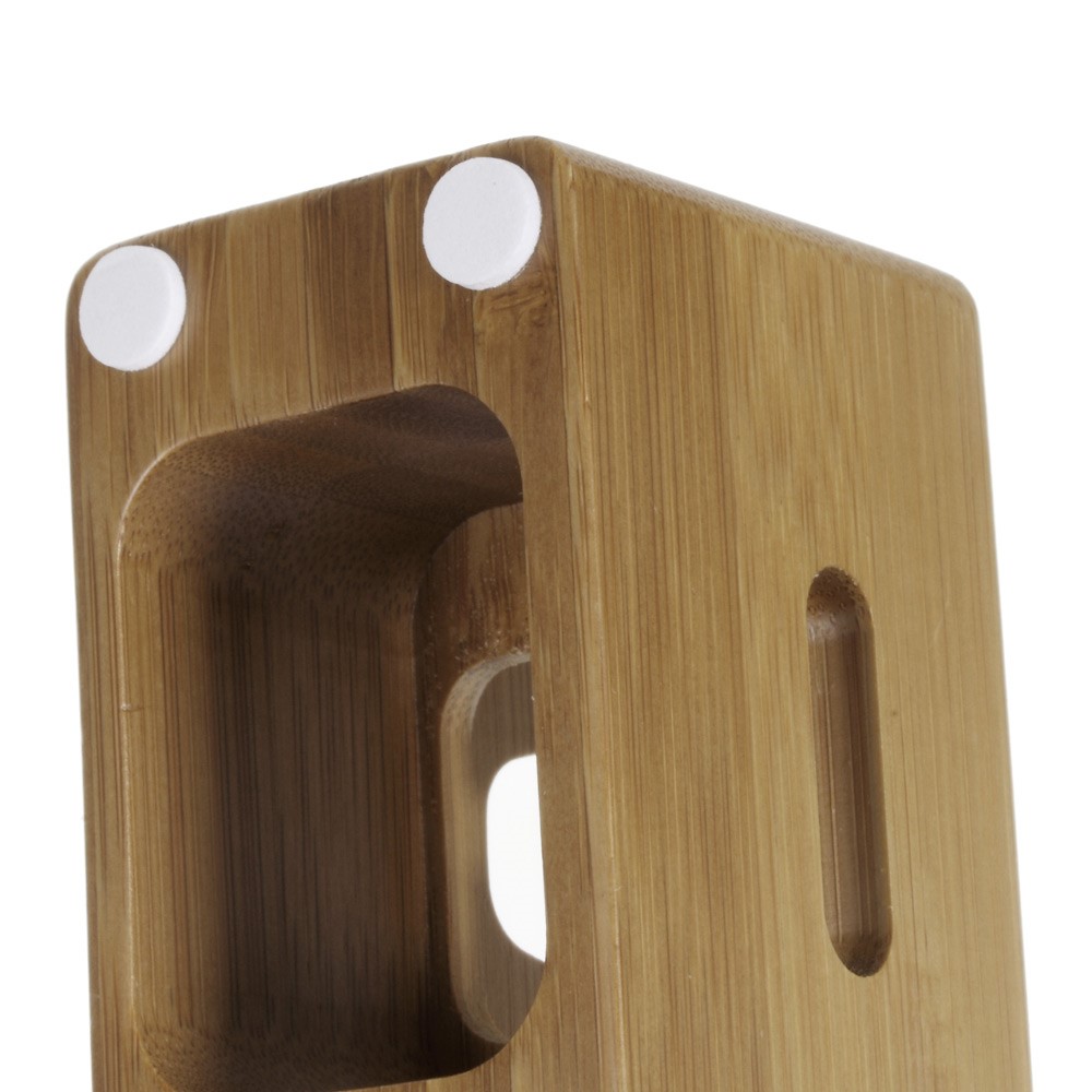 Wood Charging Holder Display Bracket for iPhone 6 / Apple Watch 38mm / 42 mm, etc-6
