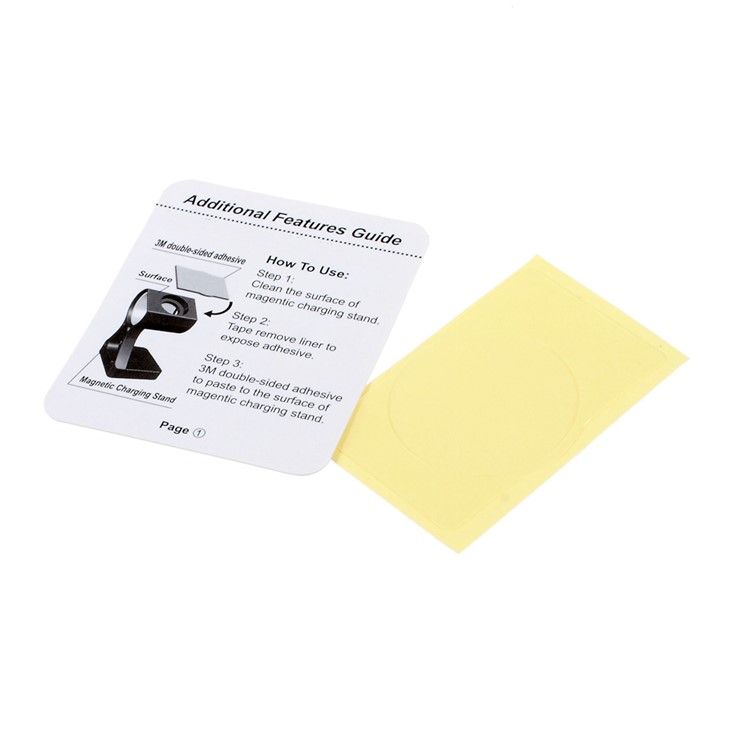 Suporte de suporte de carregamento magnético plástico de duas cores para relógio de maçã - branco-6
