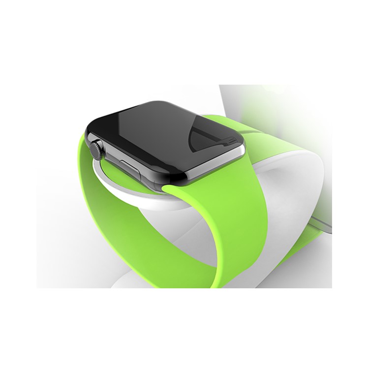 LOCA Mobius Charging Mount Holder for Apple Watch iPhone iPad Mobile Phone Tablet - Green-8