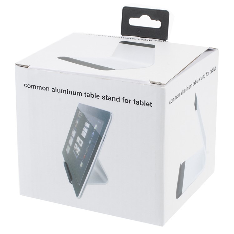 V-shaped Aluminum Alloy Desktop Stand for iPad Air 2 / mini 4 iPhone Samsung Tablet Mobile Phone-6