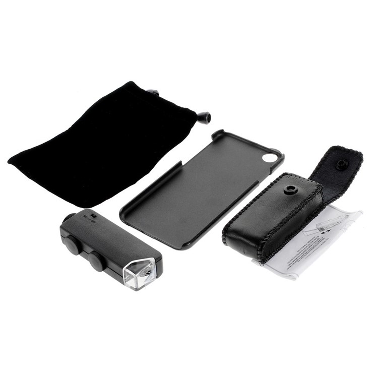 Super 60-100X Zoom Microscope Lens Converter Lens for iPhone 6-9