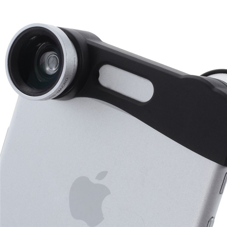 3 in 1 Fisheye + Wide Angle + Macro Camera Lens Kit for iPhone 6 4.7-inch - Silver-4